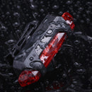 LED Taillight Waterproof Mountain Bike Rear Luggage Carrier Rack Lamp Red Newly