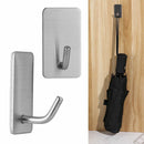 Wall Sticky Steel Bathroom  Accessories Wall Hook Towel Holder Hanger Storage