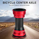 Mountain Bicycle Axis Crankset Aluminum Alloy MTB BB Bottom Bracket (Red) Newly
