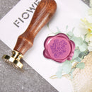 100pcs Retro Octagon Fire Painting Pills Sealing Wax Grain for Envelope (B)