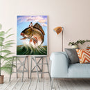 Angler Oil Paint By Numbers Kit DIY Coloring Picture Hand Painted Wall Art Cr
