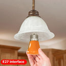 E27 3W LED Crown Energy Saving Light Bulbs Holiday Home Party Lamp (Orange)