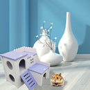Hamster Nest Squirrel Cage Small Animal Sleeping Bed Play House (Purple) Newly