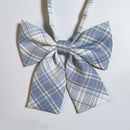 School Uniform Checkered Lovely Sailor Style Collar Bow Bow Tie JK Japanese