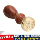 Sealing Wax Classic Initial Wax Seal Stamp Alphabet Letter P Retro Wood Newly
