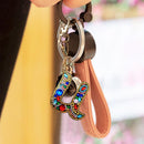 DIY Key Chain Diamond Painting Letters Women Bag Keyring Pendant Gift (U) Newly