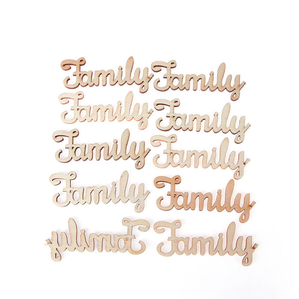 Wedding Tree Crafts Home Decor DIY Wooden Letters Decorations Family Word