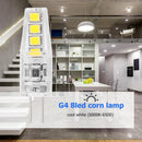 2W Silicone Corn Lamp G4 SMD2835 8 LED Chandelier Light Bulb (Cold White)