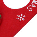 Merry Christmas Non-wovens Fabric Door Hanging Christmas Decor(Santa Claus)