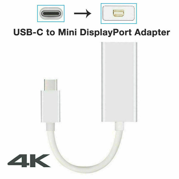 Thunderbolt 3 USB-C to Mini DisplayPort Converter 4K@60HZ O5V2 Adapter DP C5O1