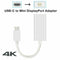 Thunderbolt 3 USB-C to Mini DisplayPort Converter 4K@60HZ O5V2 Adapter DP C5O1