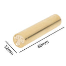 Retro Cylindrical Seal Wax Brass Envelope Seal Stamp Customs Accessory (B) Newly
