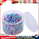 500pcs Rubber Band Ponytail Holder Girl for Hair Styling Ties (S STYLE-03) Newly