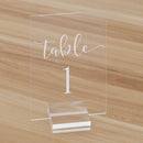 Photos Clips Table Numbers Holder Clamps Stand Place Card Acrylic Sign Holder