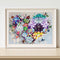 DIY Succulent Heart Oil Paint by Numbers Drawing on Canvas Pictures Home Deco