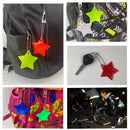 Super Bright Children Stylish Reflective Gear 24 Pack Pendant Safety Reflector