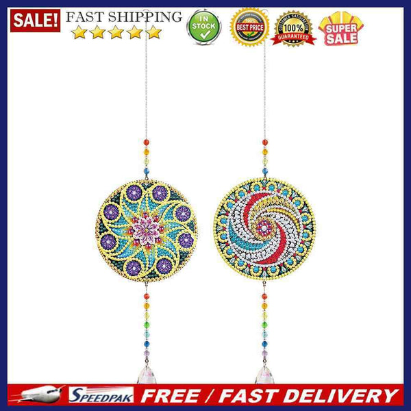 Crystal Light Catcher Diamond Painting Mandala Hanging Decor (GSKY2011)