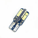 48SMD 3014 LED COB License Plate Light Dome Map Car LED Reading Bulbs T10 W5W