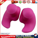 1 Pair Waterproof Earplugs Silicone Ear Plugs Swimming Accessories (Pink) Newly