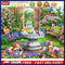 Garden Animals Oil Paint By Numbers Kit DIY Decoration Gift Wall Picture Craf