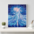 Cartoon Girl 5D DIY Special Shape Part Drill Diamond Painting Rhinestone Picture