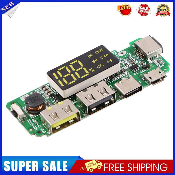 USB Mobile Power Bank Charging Module Lithium Battery Charger Board (1pc)