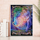5D DIY Full Square Drill Diamond Painting 12 Constellations Art Craft Mosaic