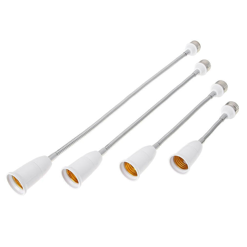 5pcs E27-E27 Flexible Extension Adapter Converter Elongation Base(29.5cm)