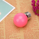 Colorful Globe Light Bulb E27 3W SMD2835 LED Lamp Bar Home Decor (Pink) Newly