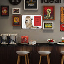 Beware of Cat Retro Metal Plate Tin Sign Plaque Poster for Bar Club Cafe