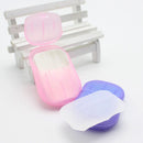 20pcs/Box Disposable Soap Papers Portable Travel Hand Washing Scented Slice