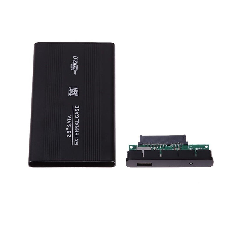 Externes Aluminiumlegierung Fall Festplatte HDD Gehäuse Mobile Festplatte Box US