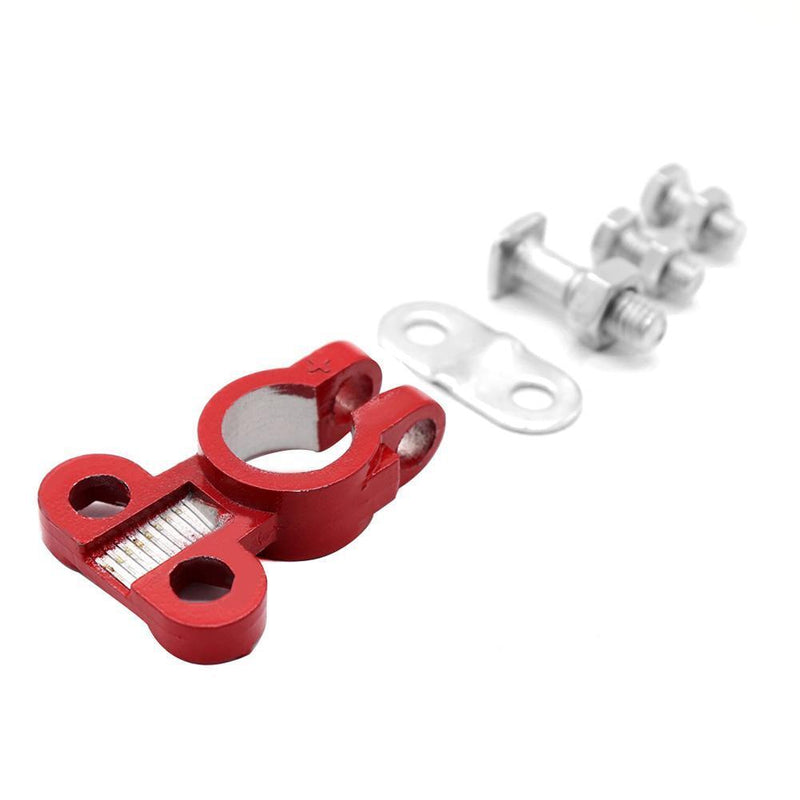 1 Pair Universal Positive Negative Car Battery Terminals Clamp Connector Newly