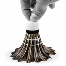 Stable Durable Training Ball Black Badminton Shuttlecock Goose Feather
