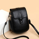 PU Handbags Women Small Shoulder Messenger Bags Mobile Pouch Purse Clutch Flap