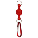 Magnetic Net Release Keeper with Lanyard Carabiners for Fly Fishing (Red)