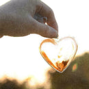 5Pcs Heart Shaped Plastic Ball Clear Fillable Wedding Christmas M6V6