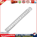 Stainless Steel Metal Straight Ruler Double Sided Measuring Tool (150mm) Newly