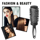 Cylinder Curly Hair Rolling Nylon Comb Hair Styling Round Brush Hair Salon To