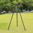 Outdoor Camping Picnic Grill Bonfire Stand Tripod Cooking Pot Hanging Chain Set
