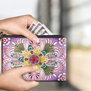 DIY Colorful Special Shaped Diamond Painting Wristlet Clutch Zipper Wallet Newly