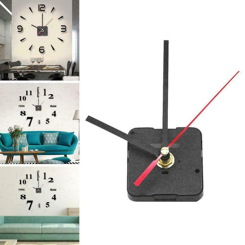 DIY Clock Quartz Movement Mechanism Hands Replacement Part Free O1W9 Ship N4U1
