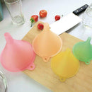 5Pcs/Set Plastic Liquid Oil Funnel Colorful Kitchen Sizes Tools 5 Hot CL W6G7