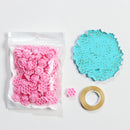 Fanning Blossom Plastic Volume Glue Cups Lash Glue Disposable Glue Rings