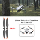 4 Pairs Quick Release Propellers Low-Noise Drone Blades for DJI Air 2S Newly