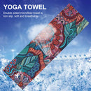 Breathable Sweat Absorption Non Brief Outdoor Fitness Pilates Towel Blanket Mat