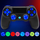 DIY Wireless Gamepad Game Controller Light Board LED Repair Set for PS4 Newly