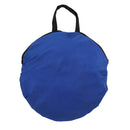 42 Inch Folding Kayak Wind Paddle Sailing Popup Sail w/Clear Window(Blue) Newly