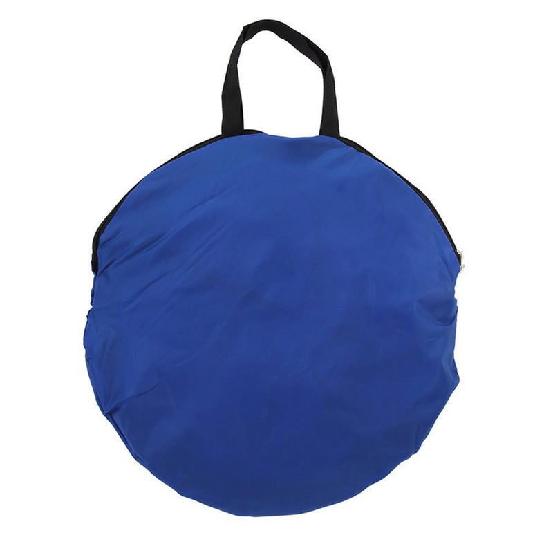 42 Inch Folding Kayak Wind Paddle Sailing Popup Sail w/Clear Window(Blue) Newly