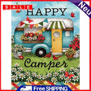 Diamond DIY Happy Camping Full Round Drill Rhinestone Picture